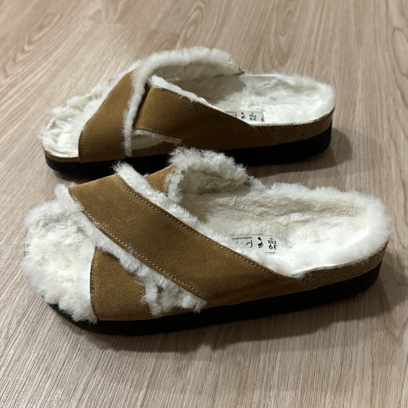 Birkenstock papillio Daytona suede platform sandals - Picture 6 of 9